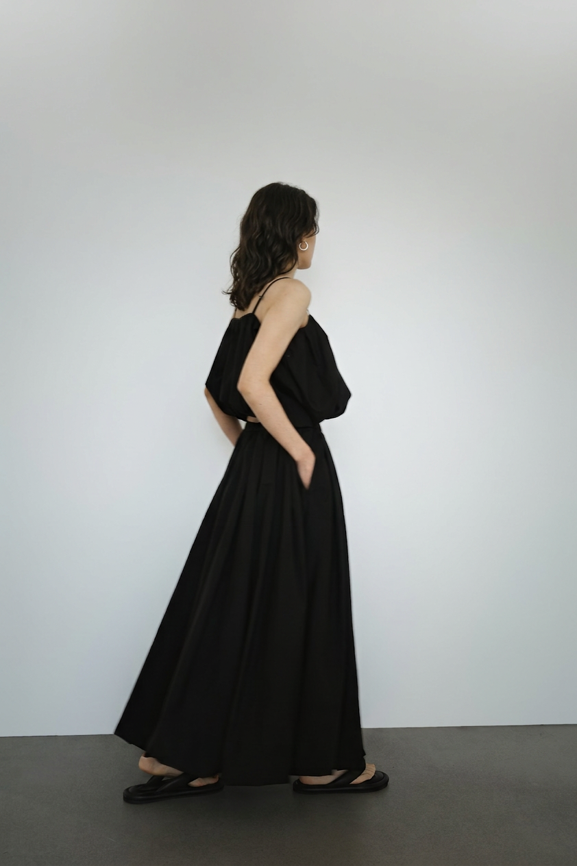 Bubble Midi Skirt