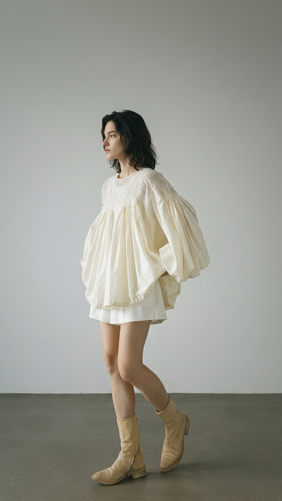 Embroidered Panel Top