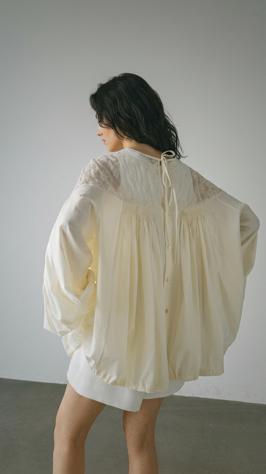 Embroidered Panel Top