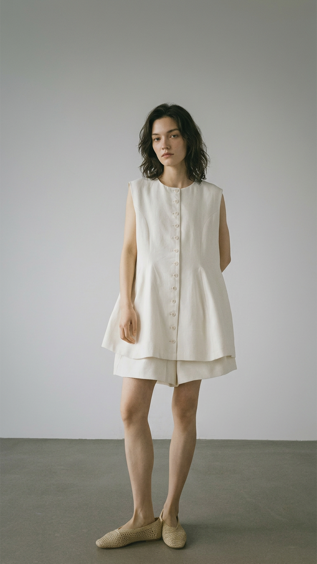 Effortless Linen Cotton Tank Top