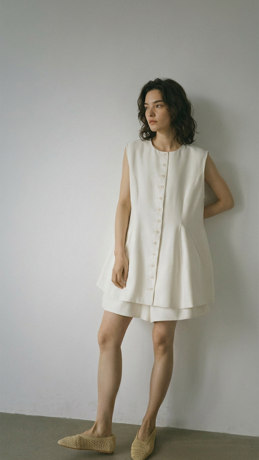 Effortless Linen Cotton Tank Top