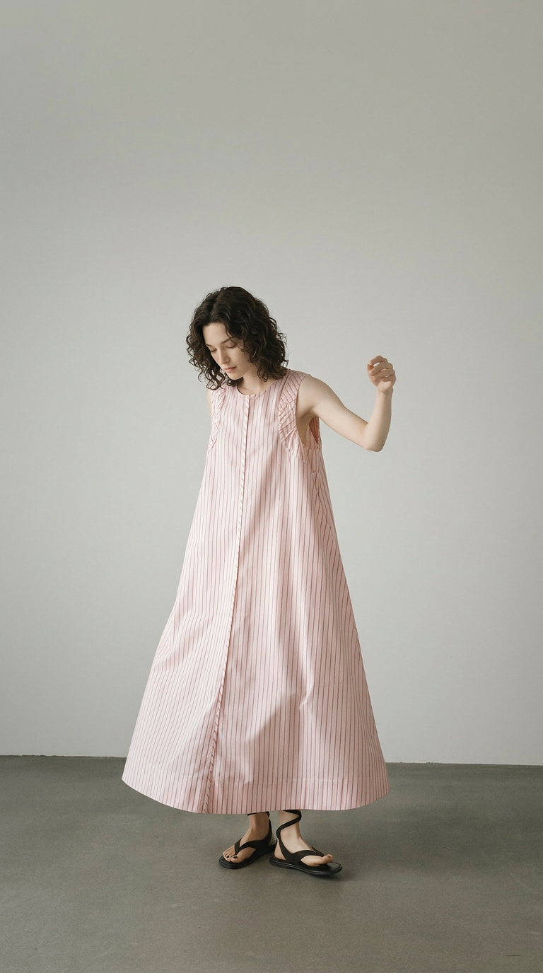 Striped Tank Dress