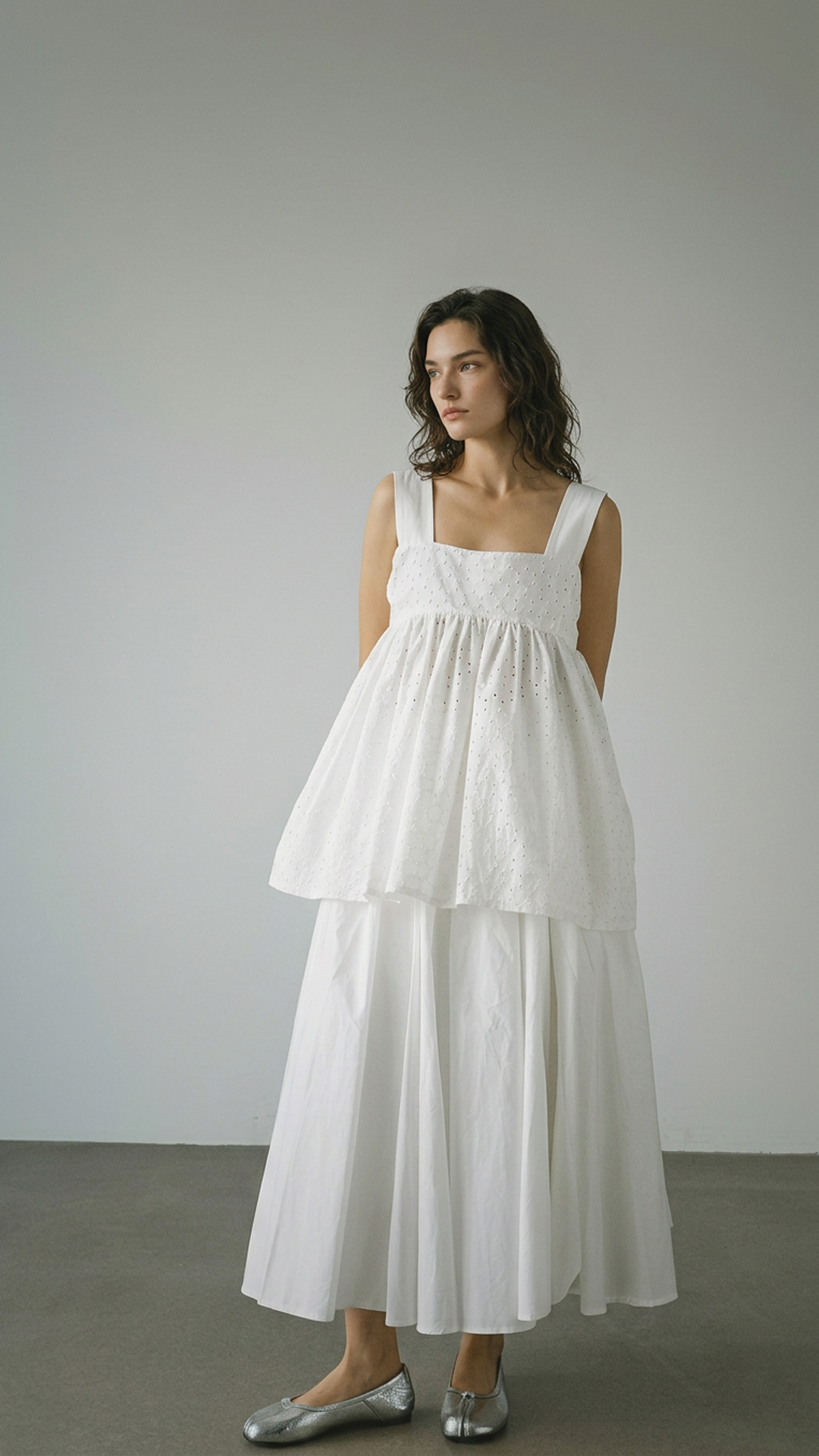Cutwork Embroidered Tank Top