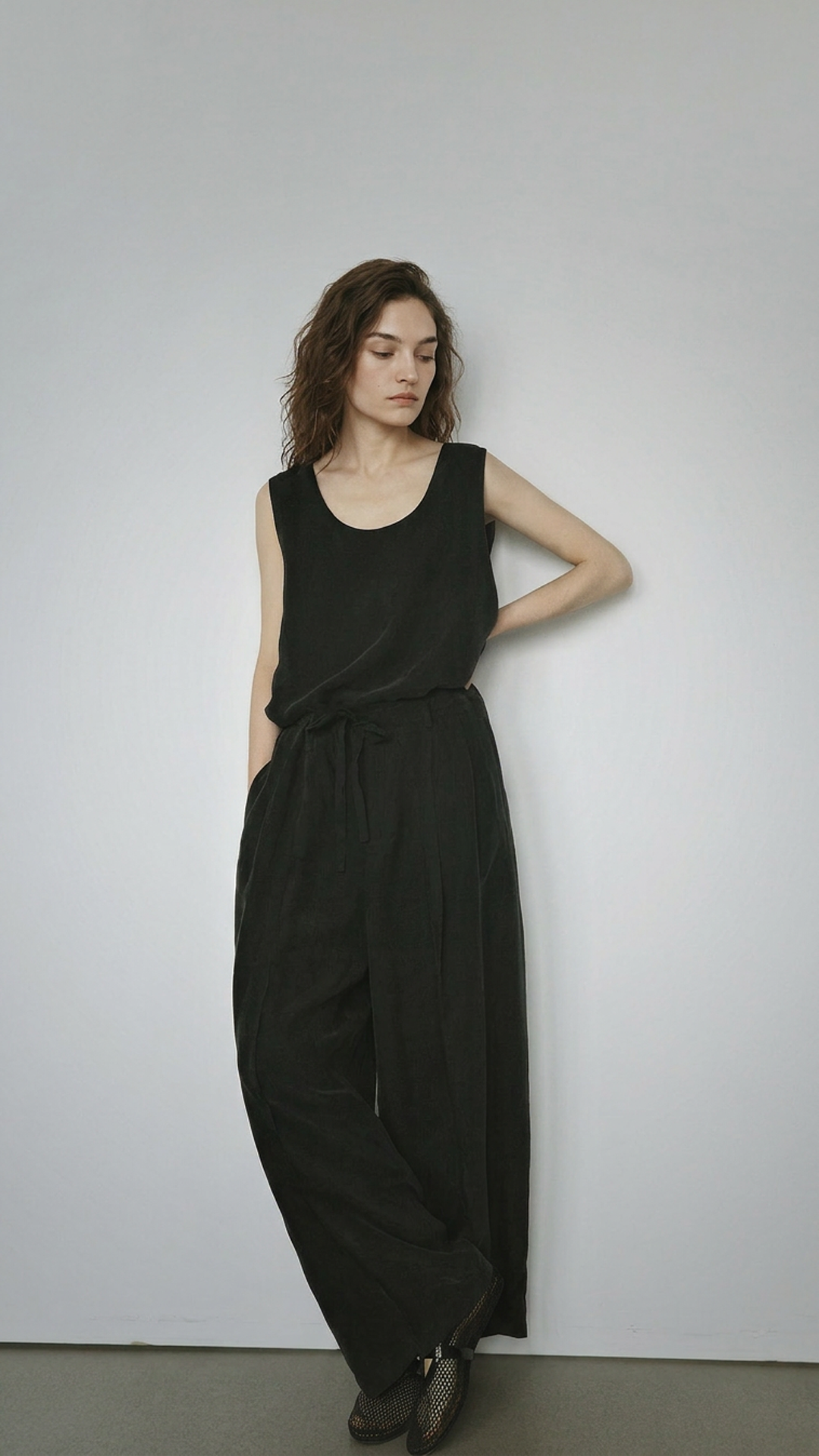 Casual Cupro Jumpsuit
