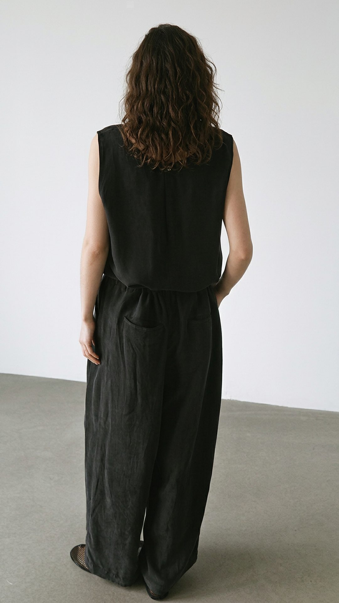 Casual Cupro Jumpsuit