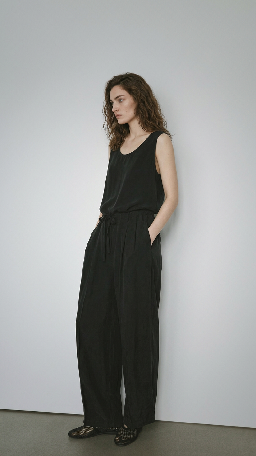 Casual Cupro Jumpsuit